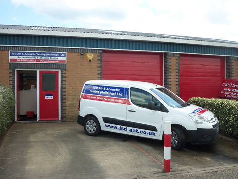 Andrew & Bart - two of our qualified Air Pressure Test Engineers